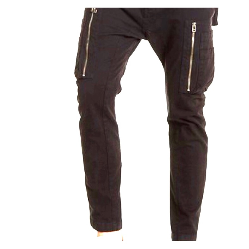 Helmet Lang Black Utility Core Cargo Pant Jeans.